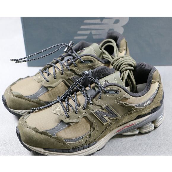 New Balance 2002R M2002RDN Green Grey Mens 5.5 Womens 7 Sneakers New main image 6